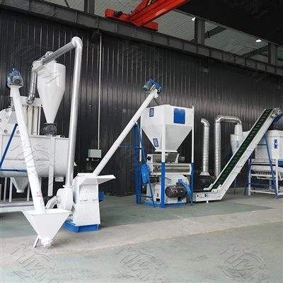 Linea di struttura di produzione a pellet bio