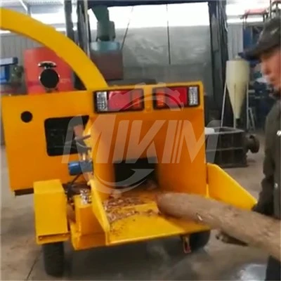 Frantoio per legno di scarto forestale