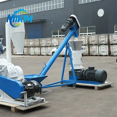 Linea di produzione di macchine a pellet in legno portatile
