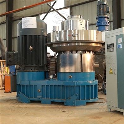 Macchina per la produzione di pellet di combustibile per pellet di paglia di segatura di biomassa di legno ad anello per uso agricolo